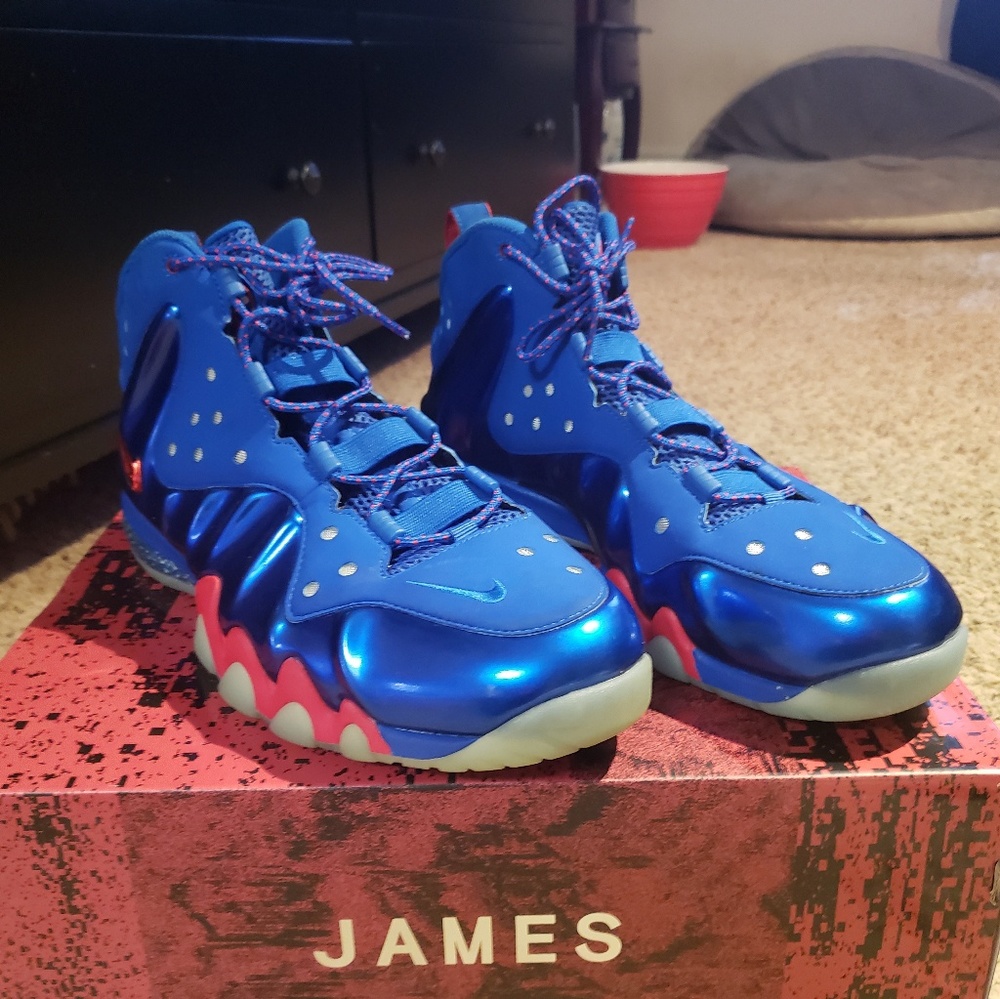 Nike Air Barkley Posite Max - 76ers